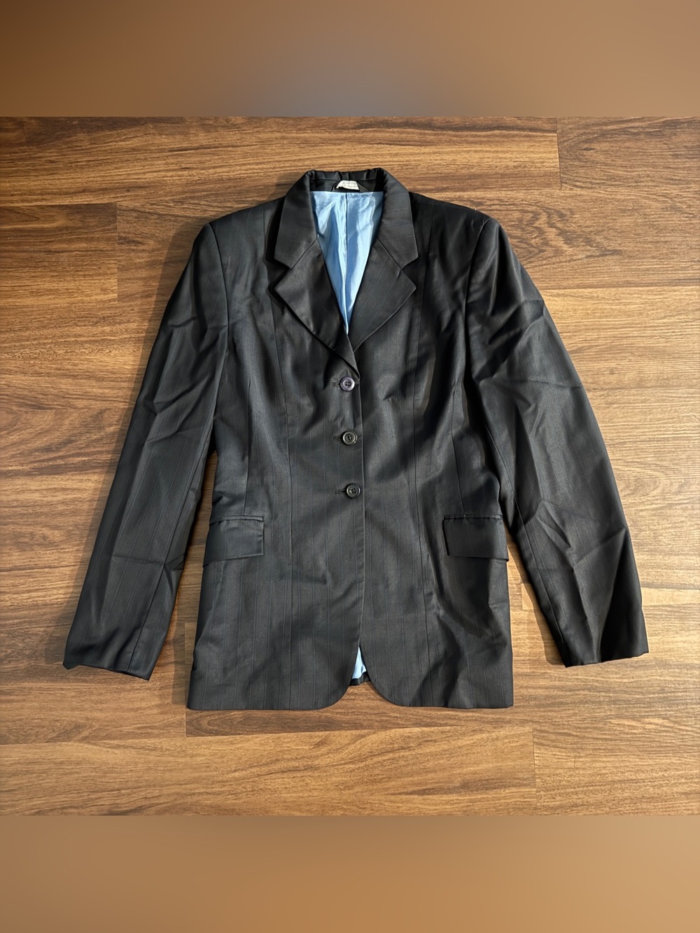 Women’s Size 14T Black Grand Prix Horseback Riding Show Coat. Good Condition.